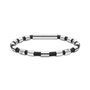 Police Pulsera de Acero Inoxidable Gris para Hombre