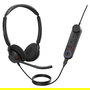 Jabra Engage 50 II Auriculares Diadema Estéreo USB-C/USB-A para Oficina, Negro, Cisco Certified, Cancelación de Ruido, Certificado Microsoft Teams, Zoom, Google Meet