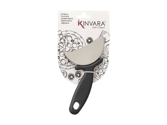 Kinvara Cortapizza Cocina Grande Negro Plástico y Metal 20x2x10 cm (Set de 12) Kinvara Cortapizza Cocina Grande Negro Plástico y Metal 20x2x10 cm (Set de 12)