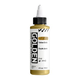 Golden High Flow Colores Acrílicos Óxido Amarillo 118 ml