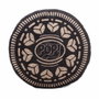 Oh My Pop Cojín Grande Black Cookie Marrón 34 x 38 x 12 cm