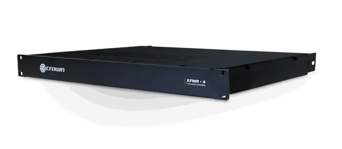 Crown Transformador Adaptación Impedancia 4 Canales para Voltaje Constante