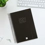 Finocam agenda espiral opaque e11 1dp 165x242mm negro 2024