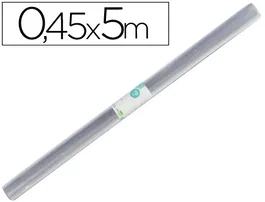 Liderpapel Rollo plástico forralibros 0,45x5 m 70 mc