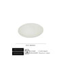 Summa Novara Plato Coupe Llano 25 cm (Set de 6)