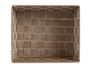 Kipit Cesta Tela Rectangular Sin Asas 24 cm x 8 cm x 20 cm Beige Poliester (Set de 24)