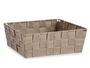 Kipit Cesta Tela Rectangular Sin Asas 24 cm x 8 cm x 20 cm Beige Poliester (Set de 24)