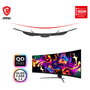 MSI MPG 491CQPDE Monitor Gaming Curvo QD-OLED 124.46cm (49"), Dual QHD 5120x1440, 144Hz, 0.03ms, 1800R, HDR600, HDMI 2.1, DisplayPort, USB-C, Negro