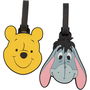 PEERS HARDY Set 2 Etiquetas de Equipaje Winnie the Pooh Disney Silicona