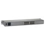 LevelOne Switch de Red Fast Ethernet PoE 16 Puertos 10/100 120W Montaje Rack FEP-1601W120