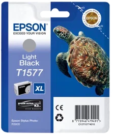 Epson Cartucho de Tinta T1577 XL Negro Claro