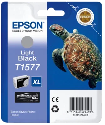 Epson Cartucho de Tinta T1577 XL Negro Claro Epson Cartucho de Tinta T1577 XL Negro Claro