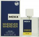 Mexx Whenever Wherever For Him Aftershave 50ml Spray Mexx Whenever Wherever For Him Aftershave 50ml Spray