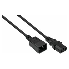 Kabelmeister Cable de extensión C20 a C13, 3m, negro
