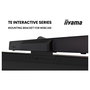 Iiyama TE6513A-B2AG Panel Plano Interactivo 4K UHD de 65 Pulgadas con Android 14, 3840 x 2160 Pixeles, Wi-Fi 6, Bluetooth, Toque 40 Puntos, 60W Altavoces, para Educacion