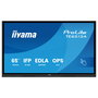 Iiyama TE6513A-B2AG Panel Plano Interactivo 4K UHD de 65 Pulgadas con Android 14, 3840 x 2160 Pixeles, Wi-Fi 6, Bluetooth, Toque 40 Puntos, 60W Altavoces, para Educacion
