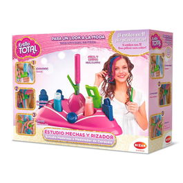 Bizak Estudio Mechas y Rizador 3 en 1 - Juego para Tintes de Pelo, Mechas de Color y Ondas