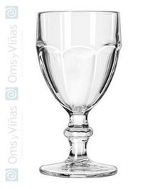 Libbey Copa de Vino Gibraltar, Vidrio, 25 cl, 150 mm de Alto, 80 mm de Diámetro, Borde Grueso (Set de 36)