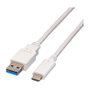 VALUE 11999010 Cable USB 3.2 Gen 2 Micro-USB A a USB C Blanco