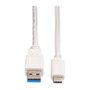 VALUE 11999010 Cable USB 3.2 Gen 2 Micro-USB A a USB C Blanco