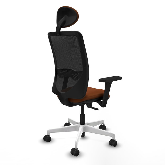 PIQUERAS Y CRESPO Silla de oficina Zulema con Mecanismo Sincro, Marrón y Negro PIQUERAS Y CRESPO Silla de oficina Zulema con Mecanismo Sincro, Marrón y Negro