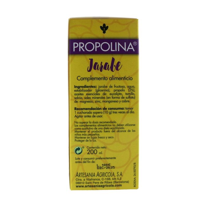 Propolina Jarabe de Própolis 200 ml Propolina Jarabe de Própolis 200 ml
