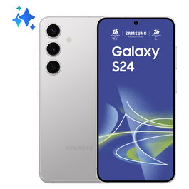 Samsung Galaxy S24 256GB Gris - Smartphone 5G con Pantalla Dynamic AMOLED 2X 120Hz, Procesador Exynos 2400, Triple Cámara 50MP y Resistencia IP68
