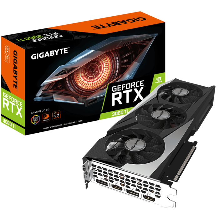 GIGABYTE GAMING GeForce RTX 3060 Ti OC 8G (rev. 2.0) 8 GB GDDR6