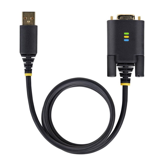 StarTech.com Cable Adaptador USB a Serie RS-232 DB-9, 3m, Negro
