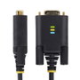 StarTech.com Cable Adaptador USB a Serie RS-232 DB-9, 3m, Negro