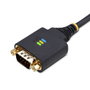 StarTech.com Cable Adaptador USB a Serie RS-232 DB-9, 3m, Negro