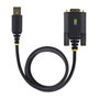 Startech 1p10ffc-usb-serial Cable de Serie USB Tipo A a DB-9 Negro