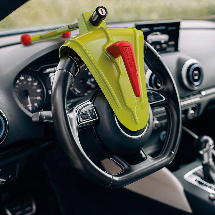 Bullock Defender Pro Bloqueador de volante universal antirrobo Bullock Defender Pro Bloqueador de volante universal antirrobo