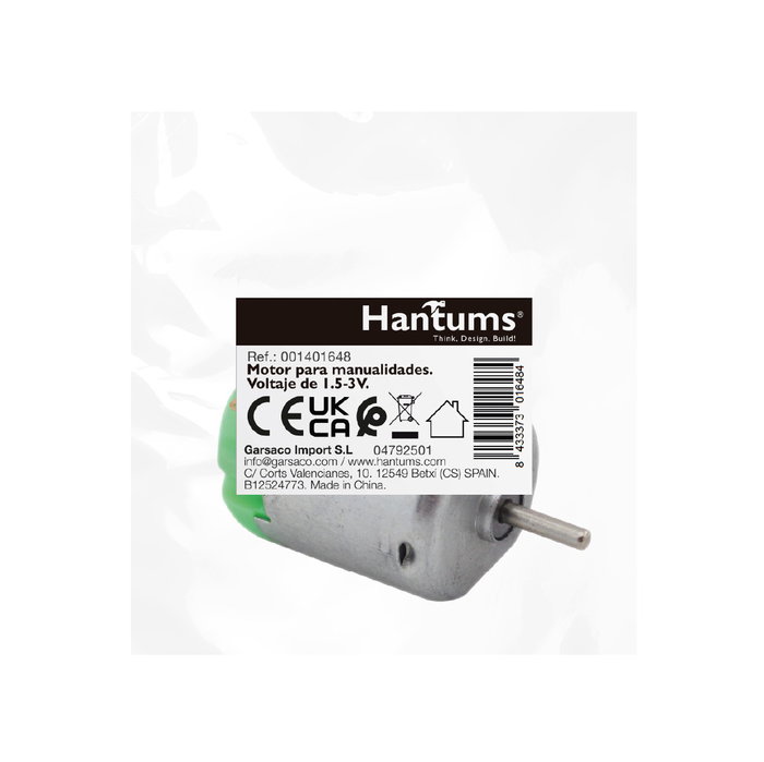 Hantums Motor para manualidades 1,5V