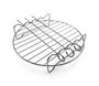 Inde - Rejilla Red con 3 Pinchos para Airfryer, Parrilla de Aire Caliente 19.5x19.5x5 cm (12 Unidades)