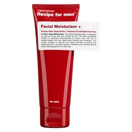 Recipe For Men Facial Moisturizer + Hidratante 75 ml