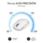 Subblim Comfort Ergo Dual Ratón Ergonómico Inalámbrico Blanco