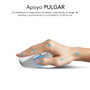 Subblim Comfort Ergo Dual Ratón Ergonómico Blanco