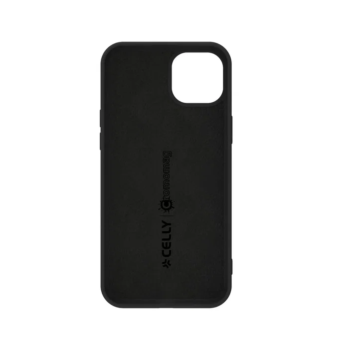 Celly CromoMag1055BK Funda para Apple iPhone 15 Plus (6.7") Negro