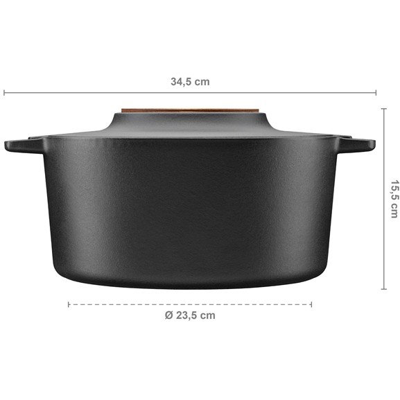 Fiskars Olla de Cocción Norden de Hierro Fundido 6L