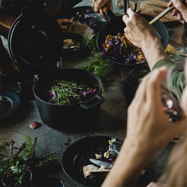 Fiskars Olla de Cocción Norden de Hierro Fundido 6L