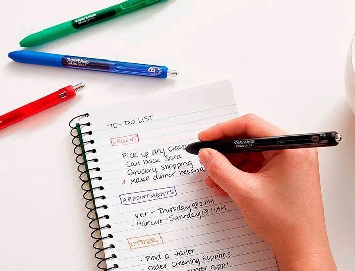 Papermate Inkjoy Bolígrafo Retráctil de Gel Verde 0,7 mm