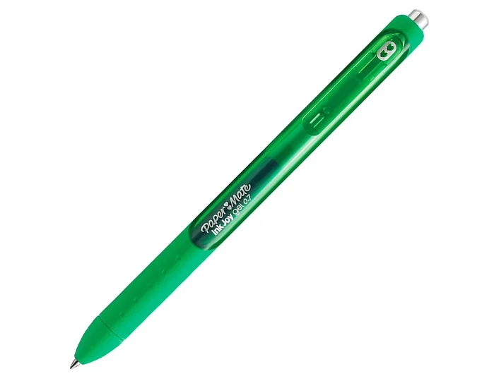 Papermate Inkjoy Bolígrafo Retráctil de Gel Verde 0,7 mm