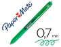 Papermate Inkjoy Bolígrafo Retráctil de Gel Verde 0,7 mm
