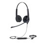 Jabra Auriculares Profesionales con Cable BIZ 1500 20Hz - 6.8kHz, 102dB, 32Ω, THD 15%, 230cm