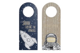 DKD Home Decor Placa Natural Azul 1 x 22 x 8.5 cm (6 Unidades)