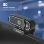 Iggual Webcam USB 4K UHD WC3840 Business Pro View - 8 MP, Gran Angular, Micrófono con Cancelación de Ruido, Plug & Play, Negro - igg319949