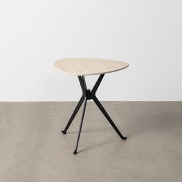 Mesa Centro Travertino 50 X 50 X 52 cm