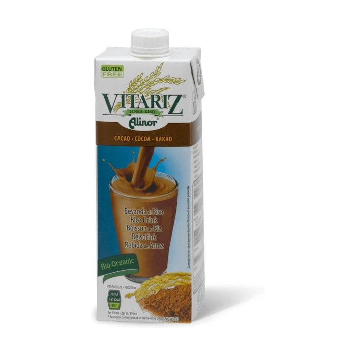 Vitariz Bebida de Arroz con Chocolate 1L BIO S/G Vitariz Bebida de Arroz con Chocolate 1L BIO S/G
