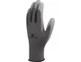 Deltaplus Guantes de poliéster antideslizantes lavables talla 8 gris
